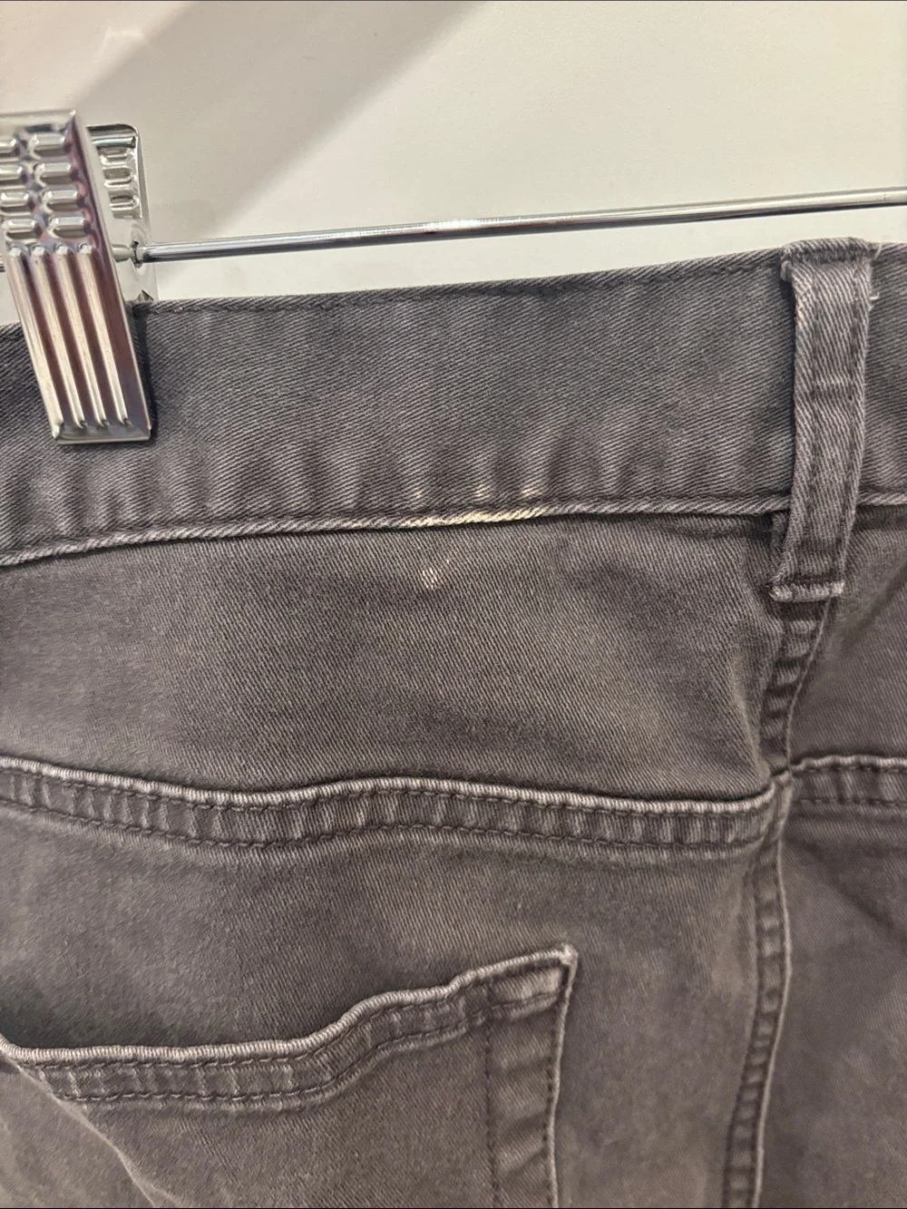 H&M Men’s Sz34 Charcoal Gray Straight-Leg Jeans